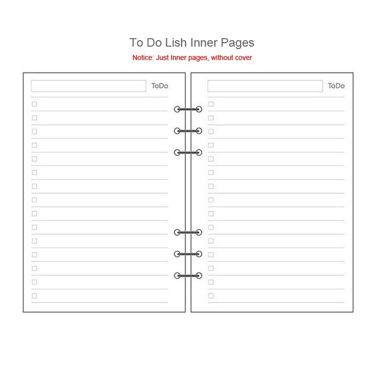 Creative A5 A6 A7 Colored Notebook Index Page Matte Cover Spiral Diary